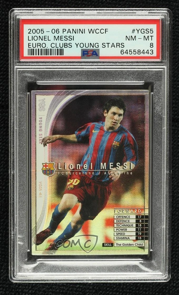 2005-06 Panini WCCF European Clubs Soccer Trading Cards for sale
