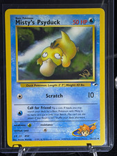 Misty's Psyduck 54/132 W Stamped Promo Gym Heroes WOTC Pokémon Card - NM/LP on eBay