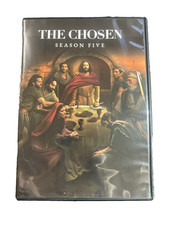 THE CHOSEN SEASON FIVE Jesus Tested DVDs 3-Disc Set 8 Episodes 2025 Very Good
