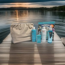 Moroccanoil Frizz Control Set   Shampoo, Conditioner, Treatment  Spray  Pouch