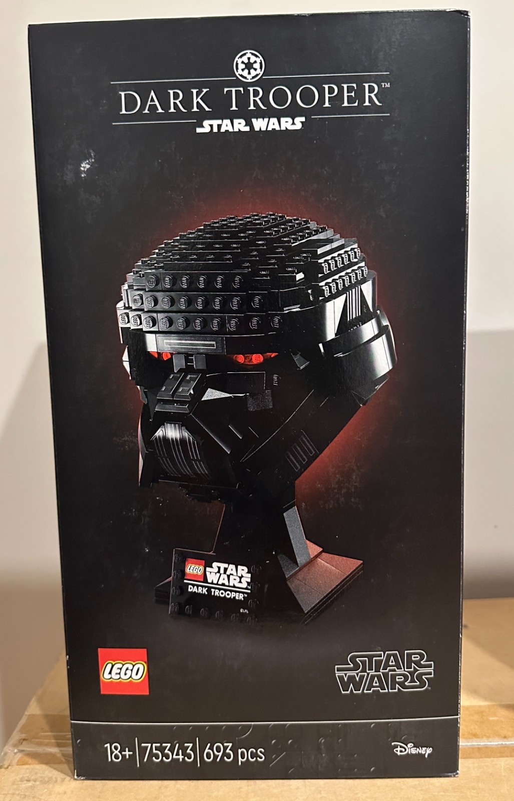 LEGO STAR WARS HELMET `` DARK TROOPER ´´ Ref 75343 NUEVO A ESTRENAR