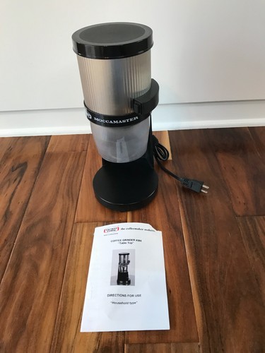 Technivorm Moccamaster KM4 Coffee Bean Grinder 14 OZ Black