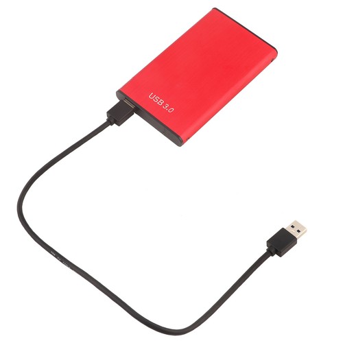 Mobile Hard Drive Red For OS X/XP/Win7/Win8/Win10/ Computer YD0018 2.5in DB - Afbeelding 7 van 24
