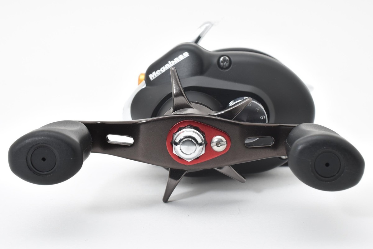 Megabass Jaggler 10L Left Hand Baitcasting Reel Near Mint JAPAN