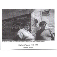 Marilyn's Tavern 1967-1980 Frontenac MN Book Plate Clipping SAI3-H4