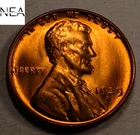 1939-S Lincoln Wheat Penny Cent ~ Gem BU (red)