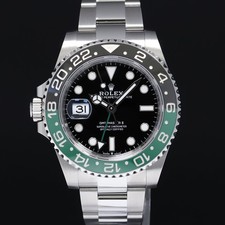 2025 NEW PAPERS Rolex GMT-Master II SPRITE Green Black Oyster Steel 126720 Watch 2