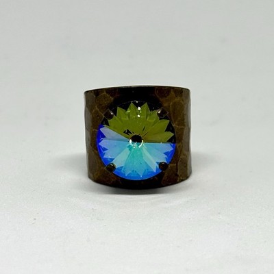 Sabika Vivid Collection Adjustable Ring Paradise Shine Austrian Crystal