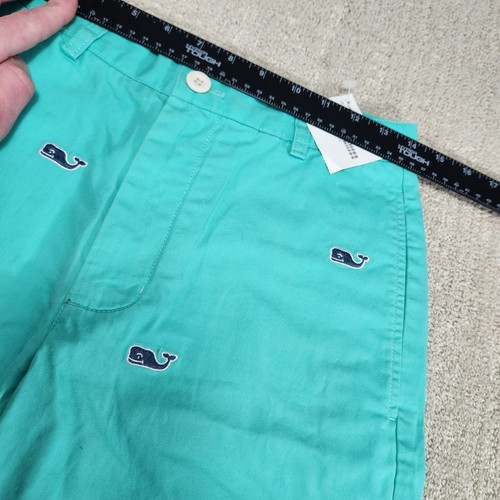NEW Vineyard Vines Shorts Men 28 "9 Classic Fit Club Chino Embroidered AOP Golf - Picture 3 of 8