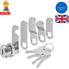 Compact and Secure Letterbox Lock with Heavy Duty Protection - 18mm Diameter