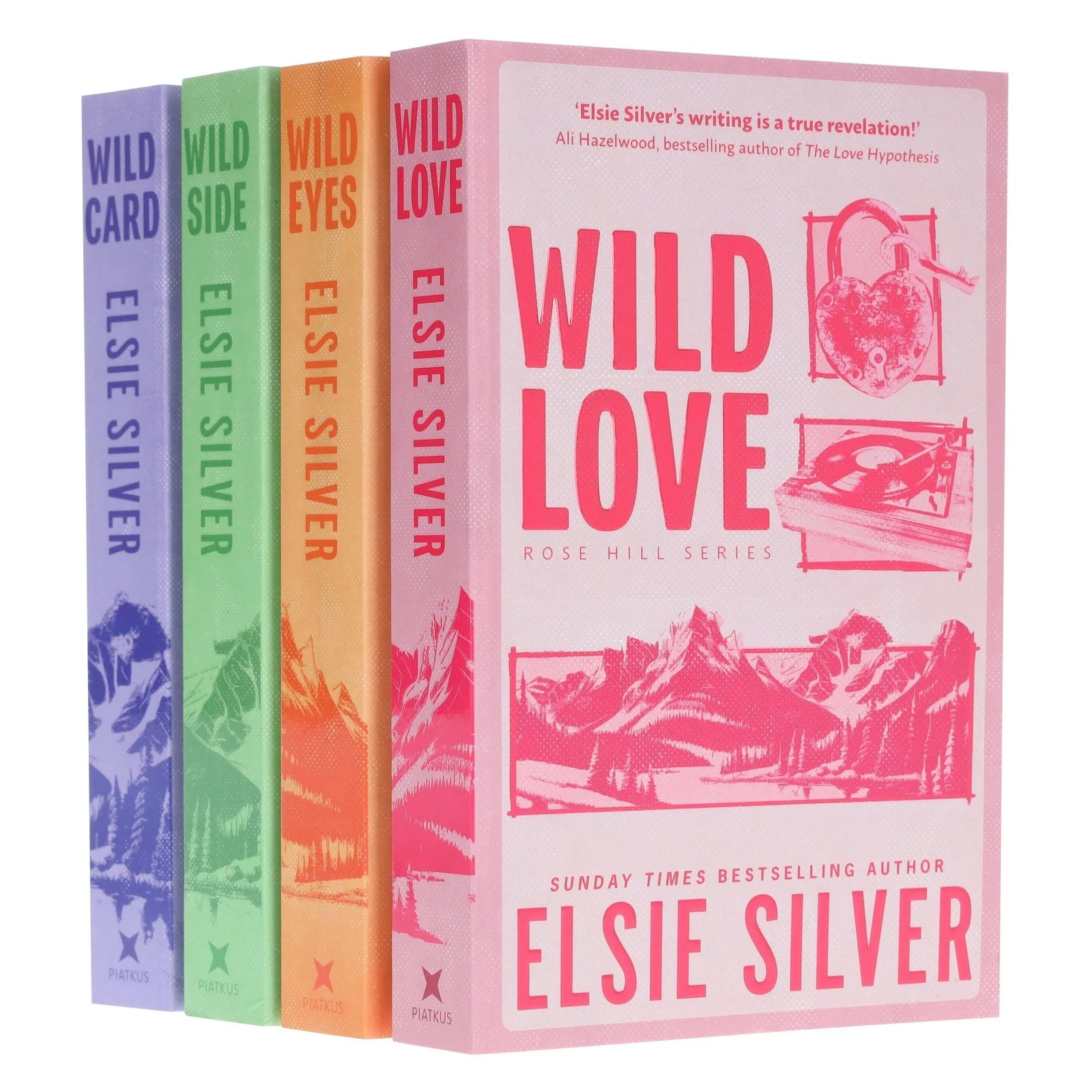 Rose Hill Series 4 Books Collection Set by Elsie Silver Wild Love, Wild Eyes