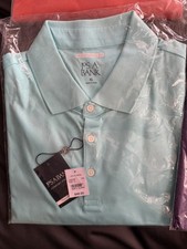 Jos A Bank Polo Shirt Size XL Soft Cotton Traditional Fit NEW NWT Light Blue