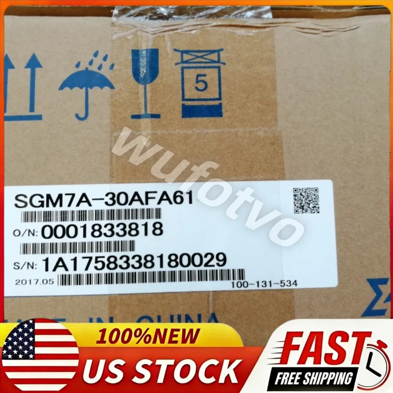 US Stock SGM7A-30AFA61 Yaskawa New Servo Motor Original Stock