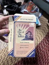 The Day Of The Triffids Beta Not VHS Box Only Rare Horror Media MEDA