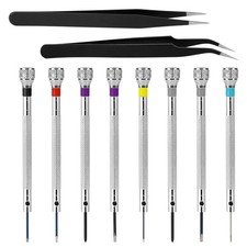 8PCS Watch Screwdriver Set Professional, Micro Precision Glasses Repair Kit, ...