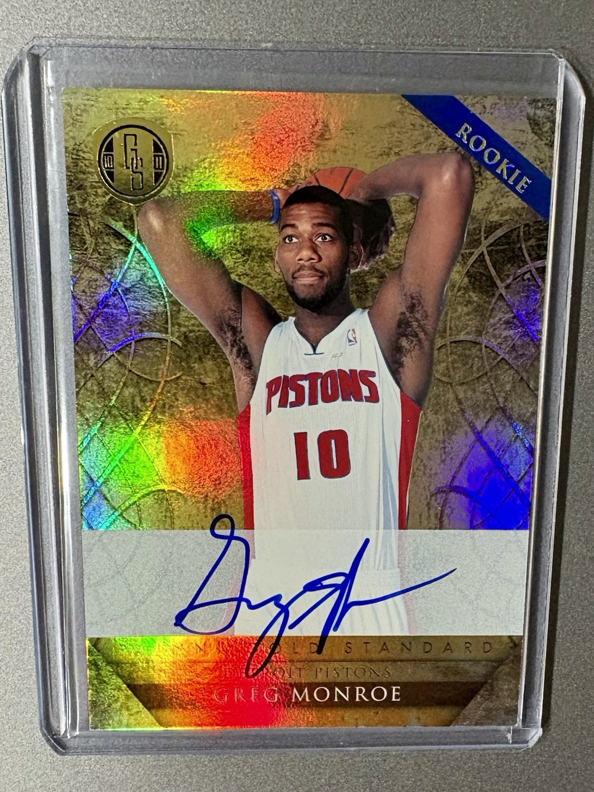 2010-11 Panini Gold Standard Greg Monroe Rookie Auto Autograph /299
