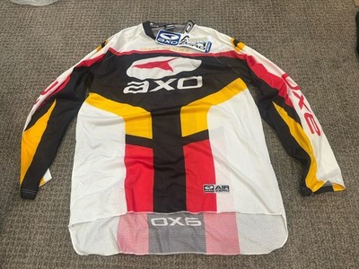 Vintage 2001 NEW  OLD STOCK AXO Sport Dirt Bike Motocross Jersey XXL Air Zero