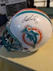 Dan Marino full sized signed and numbered helmet and 1984 card