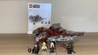 LEGO Star Wars Ahsoka Tano's T-6 Jedi Shuttle 75362 Complete Set & Minifigs