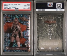 2025 CACTUS JACK WM ZARIA #95 LASER RAYWAVE /20 PSA 10 ROOKIE POP 3 !!!