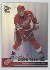 2002-03 Pacific Prism Platinum McDonald's Steve Yzerman #13 HOF 0c3