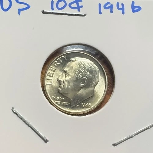 1946 Roosevelt Dime   Choice to Gem Uncirculated