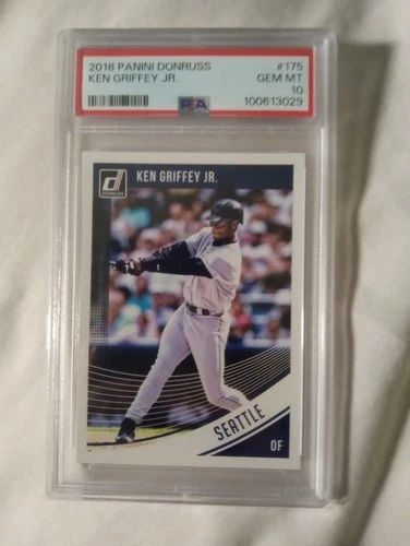 2018 Panini Donruss - Ken Griffey Jr #175 "Ken Griffey Jr."PSA10( HOF) New Grade