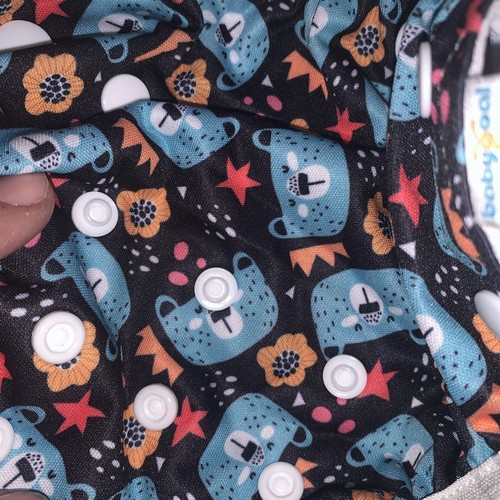 ‘Baby Goal’ Cloth Diapers 1 Size/Adjustable/Reusable/boy Designs/Set of 3 New! - Picture 7 of 7