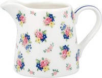 Greengate Augusta White MilchkäNnchen MilchkäNnchen Mit Rosen 8 GrößE 8 X 7,5 Cm