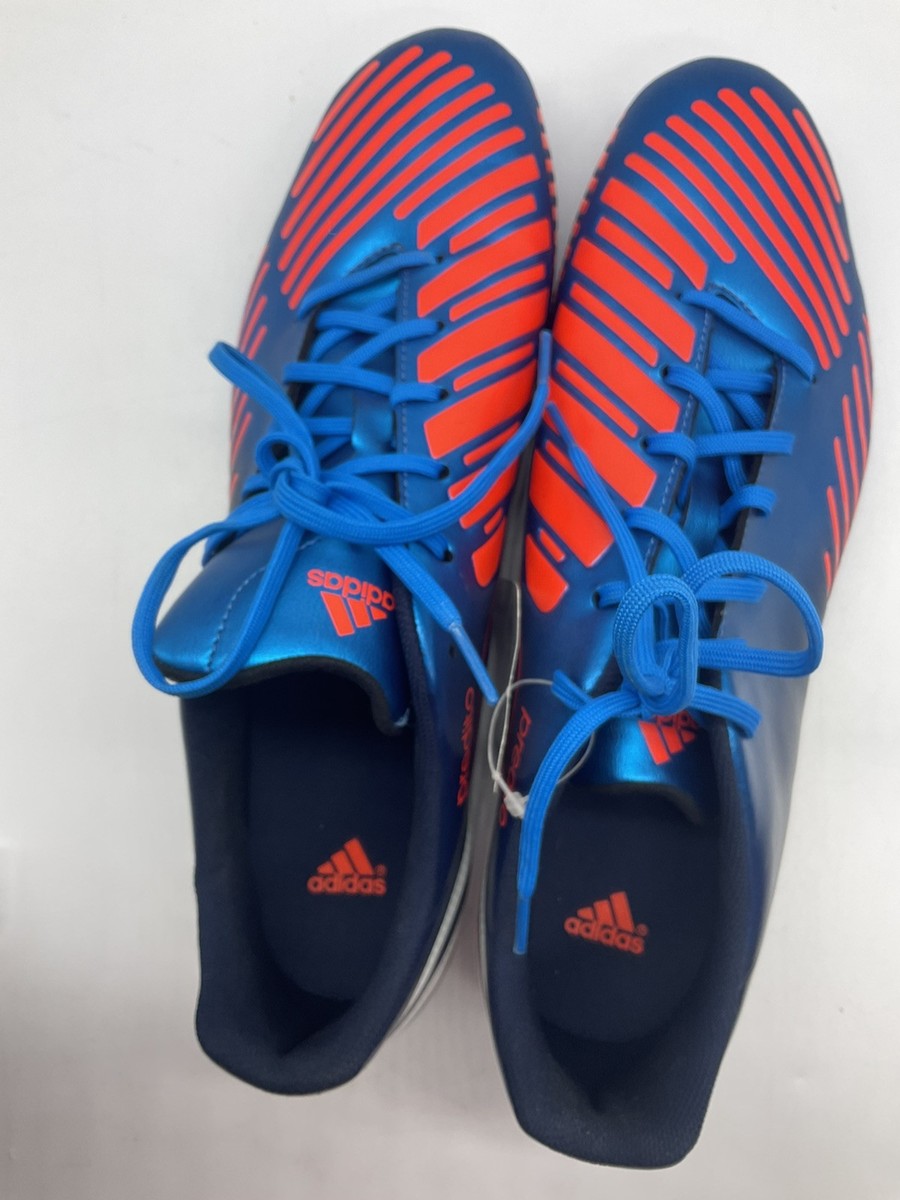 Men's Adidas Predator Predito Indoor Soccer Cleats Blue Orange