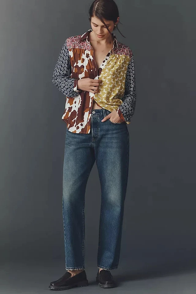 Anthropologie - Camisa Paz Buttondown de Maeve​ - Oferta Foto 3 de 4