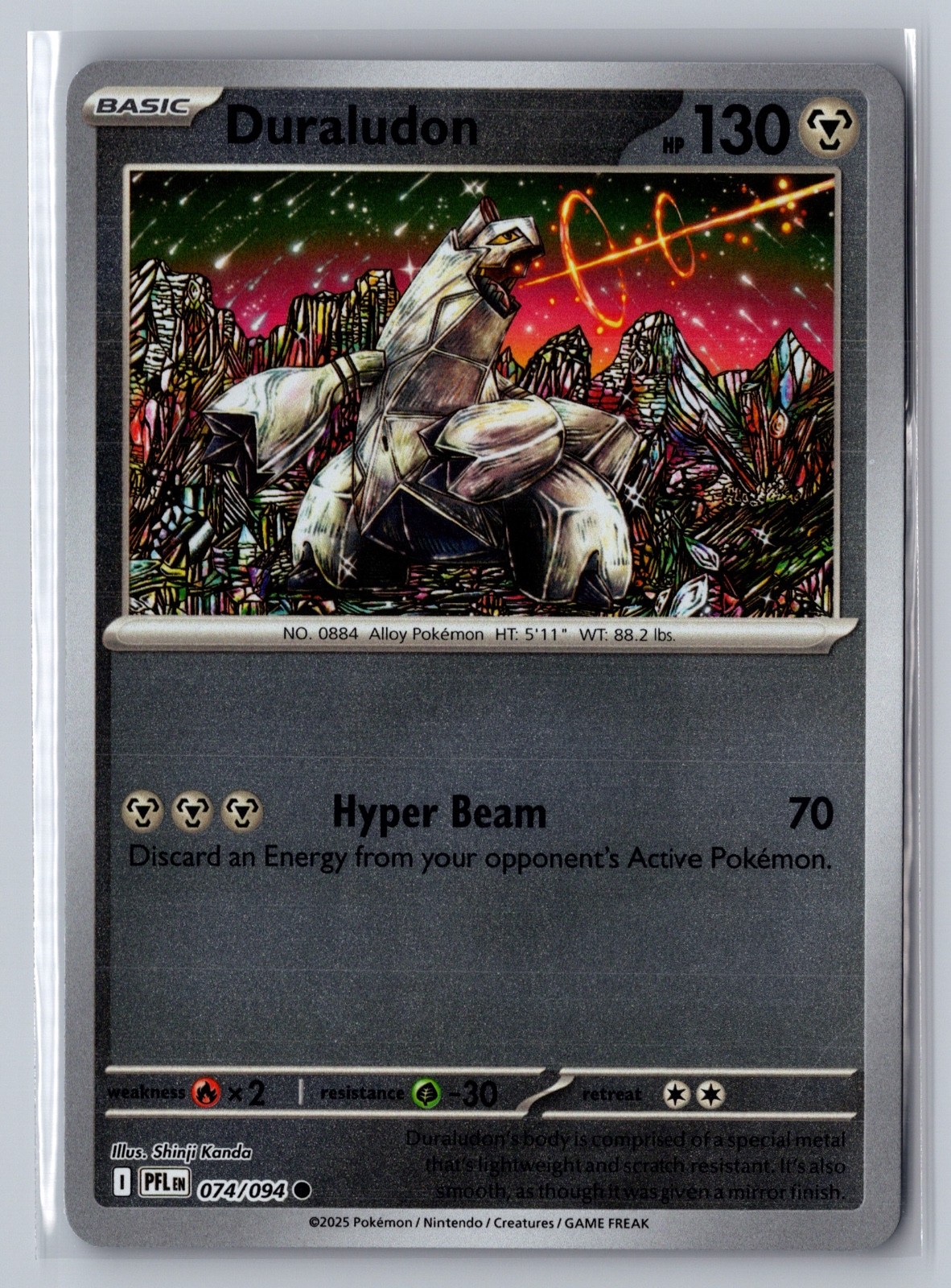 Duraludon ME02: Phantasmal Flames #074/094 Common NM