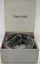 TOM FORD Men Orange Color Leather Belt With Box | Lightweight & Comfortable