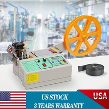 280W Hot&Cold Cutter Automatic Tape Cutting Machine For Cutting Leather Ribbon
