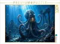Calvendo Puzzle The Kraken Realm Of The Deep | 1000 Pieces, Finished Size 25.2 ×