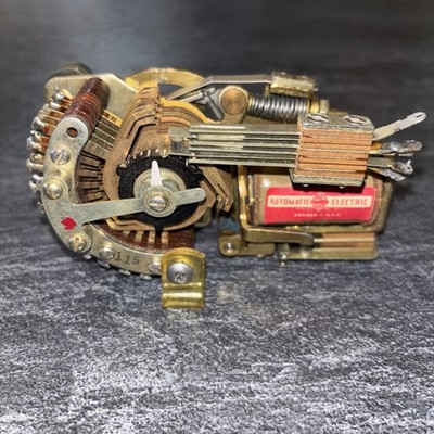 Antique automatic electric ROTARY STEPPING SWITCH  44 antique telephone Part #E