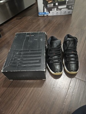 Jordan Air Jordan 11 Retro Men s Low Top Lace-Up Sneakers Black w/ Box