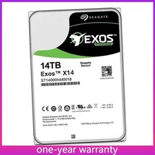 NewExos X14 ST14000NM0018 14TB Seagate Enterprise HDD SATA 6Gb/s 3.5" Hard Drive