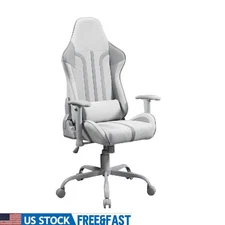 Gaming Chair W/ Lumbar Support Adjustable Armrests Ergonomic Design PC Chair New