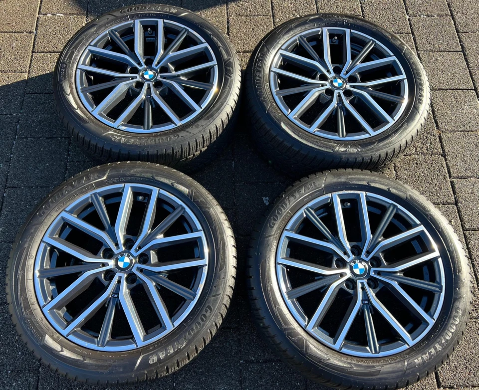 4 ORIGINAL 18" ALU WINTERRÄDER BMW 2ER REIHE ACTIVE TOURER U06 STYLING M838 RDKS - Bild 2 von 4