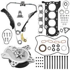 Head Gasket Timing Chain Water Pump Toyota Corolla 09-15 Matrix 09-14 1.8L 2ZRFE