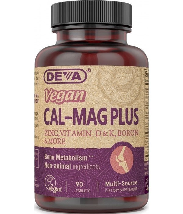Deva Vegan Vegan Cal Mag Plus 90 таблеток