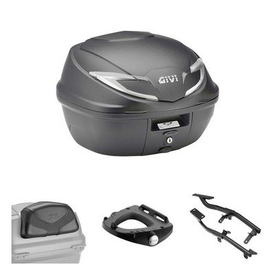 Kit Bauletto GIVI B360 Tech Black Smoked for Yamaha 500 T-Max 2008-2011