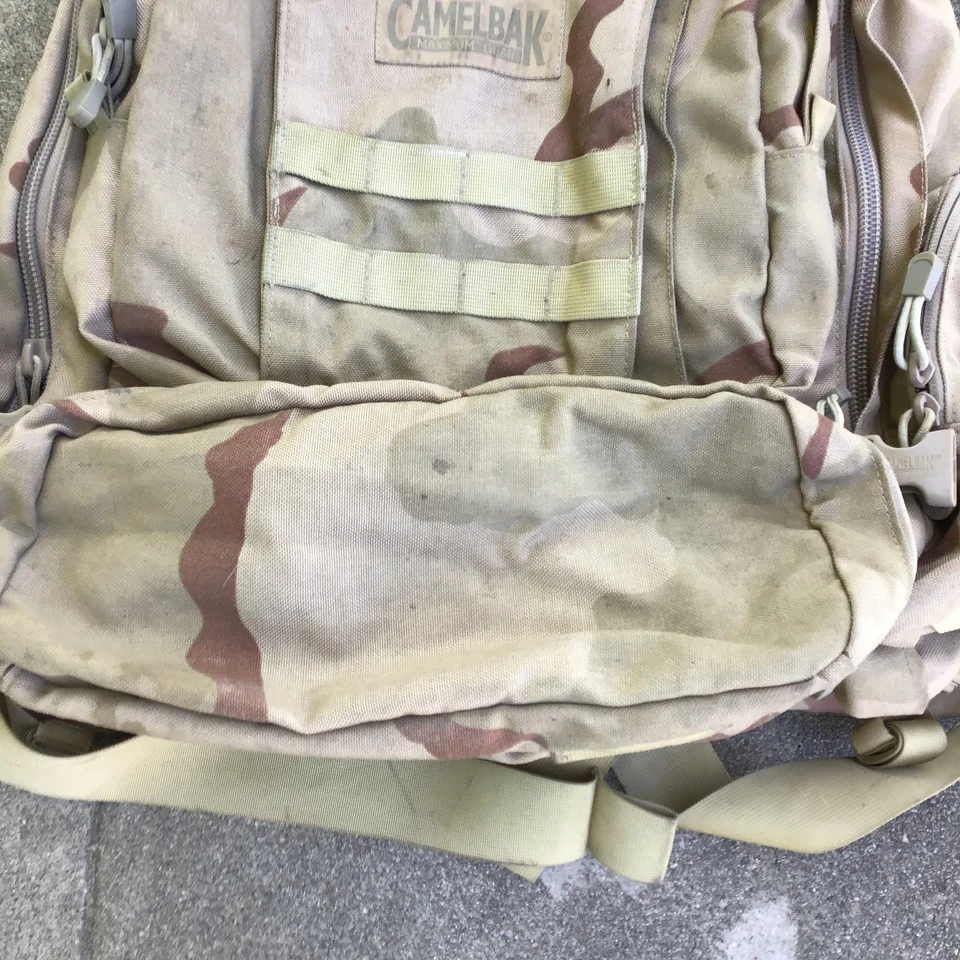 Mochila Camelbak Tactical Maximum Gear BFM Desierto Camuflaje Ejército Militar Correa de Cadera Foto 4 de 4