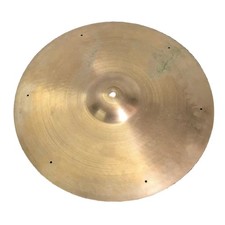 Used Zildjian A Ride Cymbal 20" w/6 Rivet Holes - Good