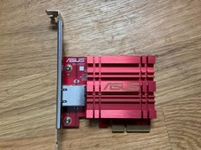 Asus XG-C100C 10G 5G 2.5G PCI-e Network Card Windows 11 - 10GBase-T Adapter QoS