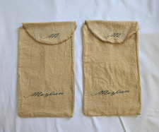 Mezlan Mens Shoe Dust Bag Travel Cover 12" x 7" Set of 2