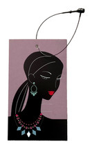 450 HANG TAGS GARMENT TAGS PRICE TAGS WITH 450 PLASTIC LOOPS