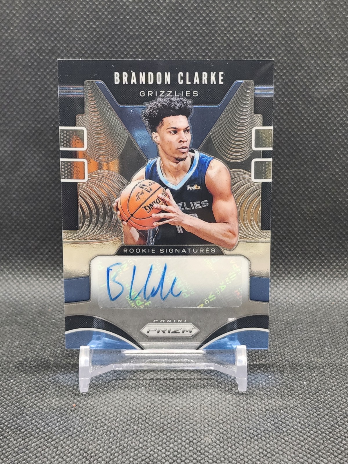 745@ 2019-20 Panini Prizm - Rookie Signatures Brandon Clarke #RS-BCL (AU, RC)