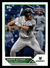 Ignacio Alvarez 2023 Topps Pro Debut #PD-106 GREEN JACKETS BRAVES ROOKIE